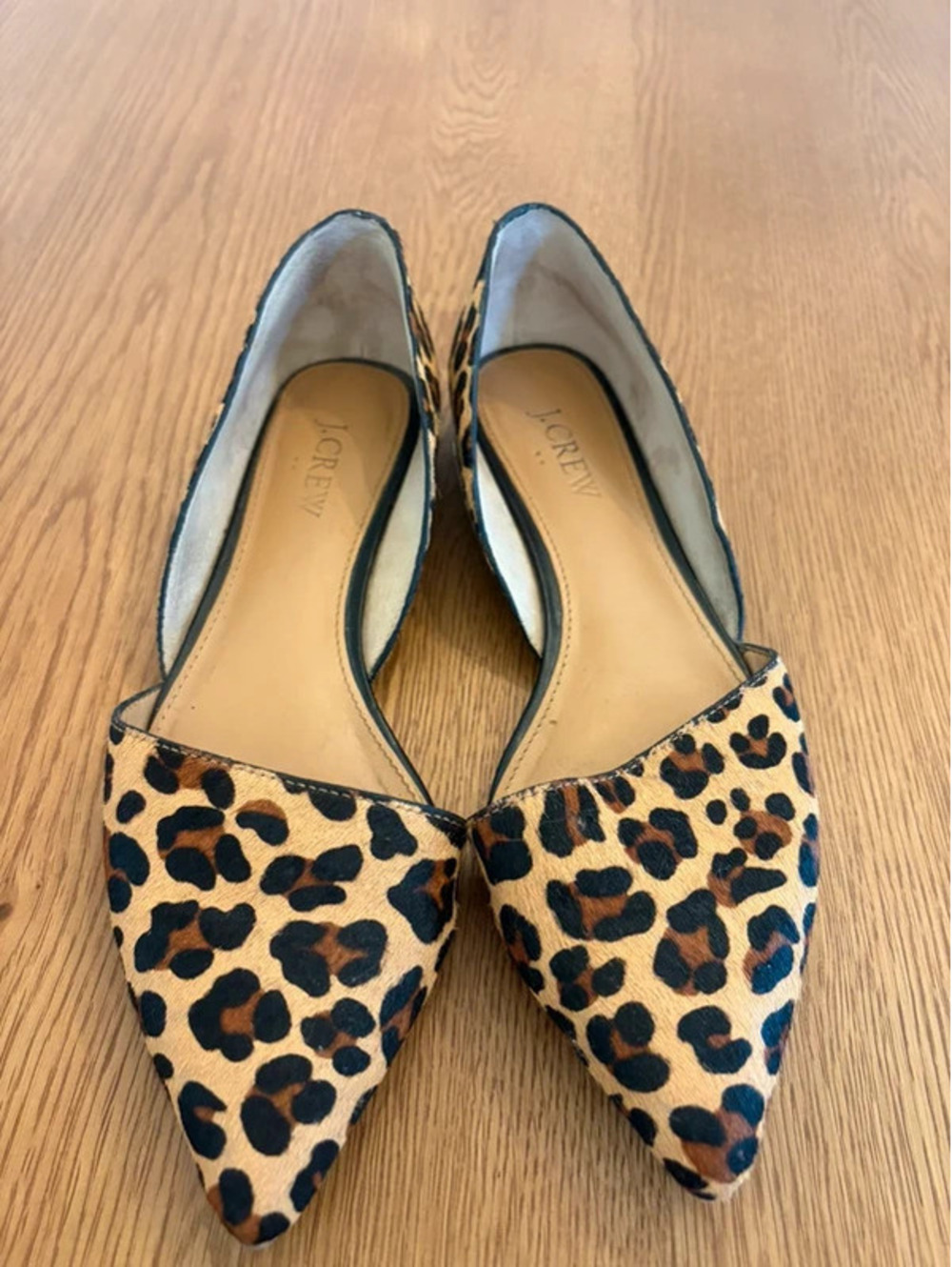🐆 J.Crew Leopard Closed-Toe Shoes 🐆 7